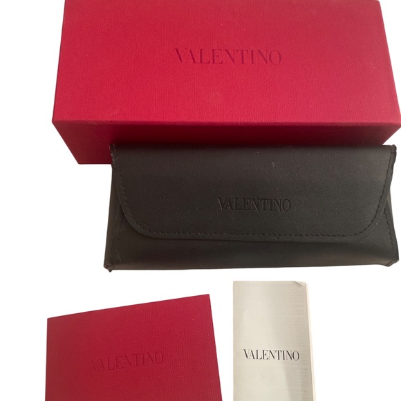 Valentino Burgundy Sunglasses  SOPHISTICATED AND ELEGANT VALENTINO main image 8